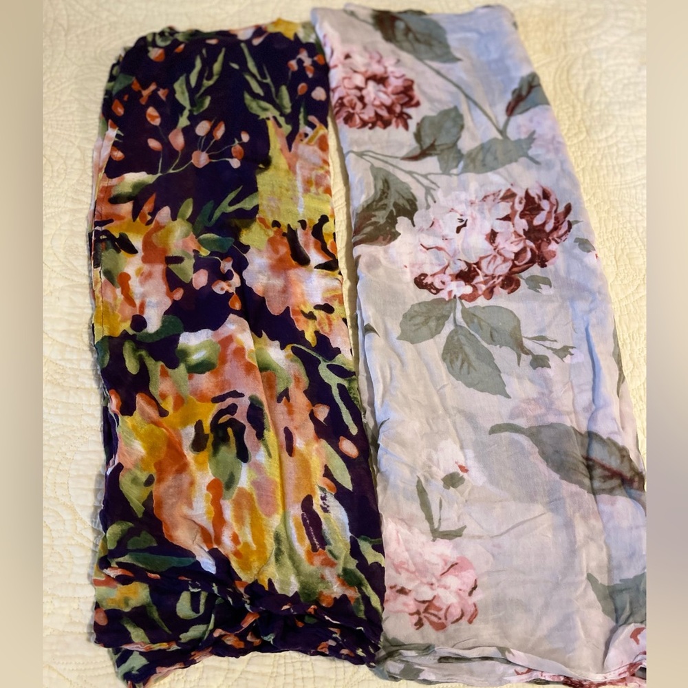 Bundle elegant fall/spring scarves